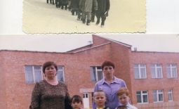 Детский сад, с. Калтай, 1967 г. и 2005 г.